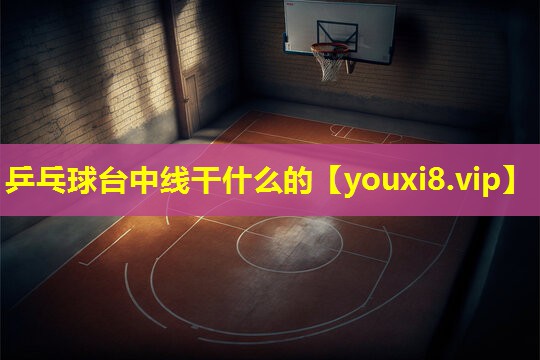 乒乓球台中线干什么的